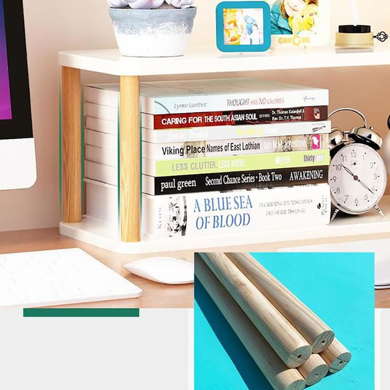 Standard Contemporary Shelf Bookcase Engineered Wood Open Bookcase