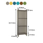 Acrylic Vertical Standard Bookshelf Glam Closed Back Bookshelf for Living Room Clearhalo 'Bookcases' 'furn' 'furn_bookcases' 'Furniture' 'furniture_bookcases' 'kitchen' 'kitchen_bookcases' 'Living Room Furniture' 'Office Furniture' 1200x1200_f4bc3005-4571-40f4-ad05-a8c7544c555f
