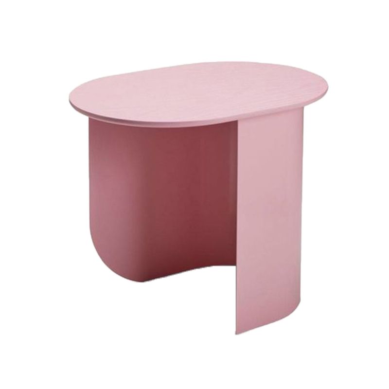 Mid-Century Modern 16.53" H Oval Wood Top Iron Abstract Base Coffee Table Clearhalo 'Coffee & Accent Tables' 'Coffee Tables' 'coffee_tables' 'furn' 'furn_coffee_tables' 'Furniture' 'Living Room Furniture' 1200x1200_f4c269f9-4b87-4da9-bb77-0a4af228e98c