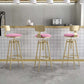 Metal Adjustable Height Bar Stool Industrial Upholstered Bar Stools Clearhalo 'Bar Furniture' 'Bar Stools' 'bar_stools' 'furn' 'furn_bar_stools' 'Furniture' 'Kitchen & Dining Furniture' 1200x1200_f4c2e0bf-c825-49da-b5f4-93671ff28030