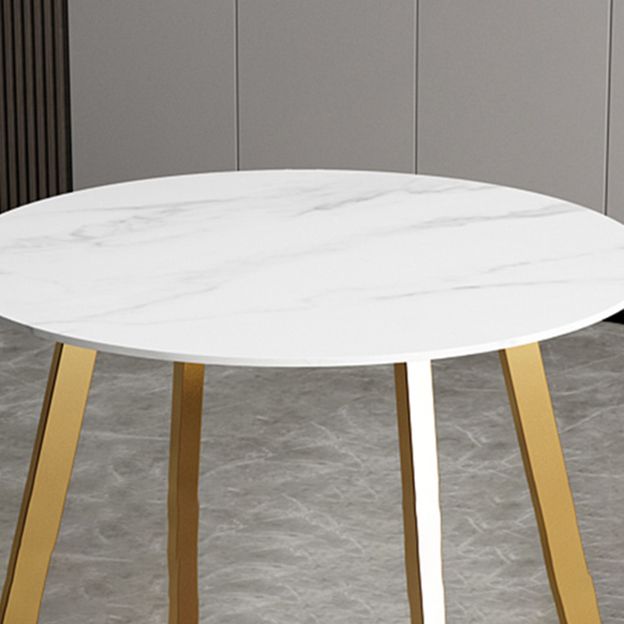 Glam Style 1/2/7 Pieces Dinette Table with Dining Chair Round Shape Dining Table Set Clearhalo 'Dining Room Sets' 'Dining Tables & Seating' 'dining_room_set' 'furn' 'furn_dining_room_set' 'Furniture' 'furniture_dining_room_set' 'Kitchen & Dining Furniture' 'kitchen&dining_furn' 'kitchen' 1200x1200_f4c57ae9-cbde-4a22-8fbe-0a26f9449dbe