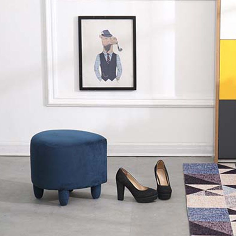 Modern Leaves Standard Solid Color Tear Resistant Standard for Living Room Clearhalo 'furn' 'furn_ottomans_poufs' 'Furniture' 'Living Room Furniture' 'Ottomans & Poufs' 'ottomans_poufs' 1200x1200_f4c59a53-7b05-4340-9112-681670de1470