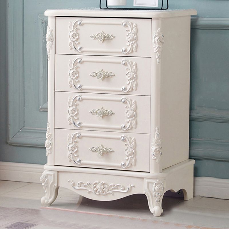 15.74" Wide Accent Chest Modern White Rectangle Chest with Drawers Clearhalo 'Cabinets & Chests' 'cabinets_chests' 'furn' 'furn_cabinets_chests' 'Furniture' 'Living Room Furniture' 1200x1200_f4cae664-77e5-4487-81d7-054f86f23e4f