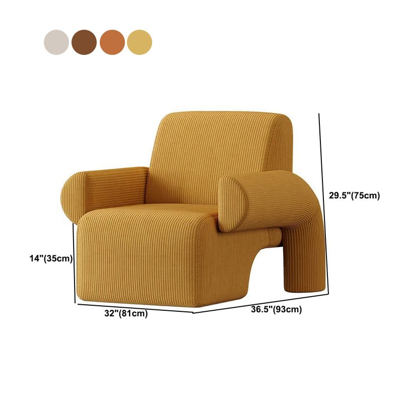 Nordic Arms Included Round Arms Tight Back Living Room Accent Armchair Clearhalo 'Accent Chairs' 'accent_chairs' 'Chairs & Seating' 'furn' 'furn_accent_chairs' 'Furniture' 'Living Room Furniture' 1200x1200_f4cb26c4-4ff6-46d2-ac19-94915ef4a94d