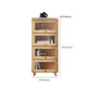 Libreria standard naturale in legno moderno libreria chiusa