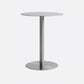 Metal Industrial Dining Table Stainless Steel Top Table with Pedestal Base Clearhalo ' dining_table' 'Dining Tables & Seating' 'Dining Tables' 'furn' 'furn_dining_table' 'Furniture' 'furniture_dining_table' 'Kitchen & Dining Furniture' 'kitchen&dining_furn' 'kitchen' 'kitchen_dining_table' 1200x1200_f4cfb9fb-fce2-4d93-a391-df65fc984b50