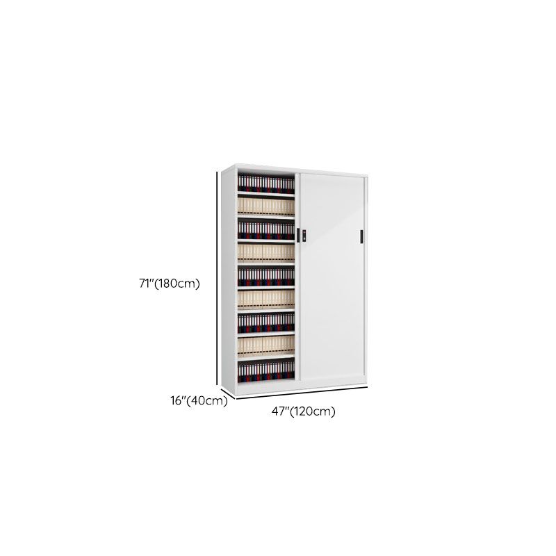 Archivo de metal Babyet Estantes de almacenamiento contemporáneo Bloqueo de archivos de archivos
