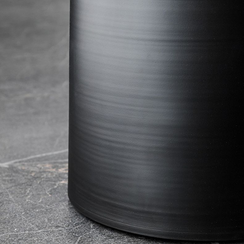 Metallic Sockel Endtabelle Mitte des Jahrhunderts runder Seitentisch