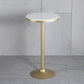 Glam Rectangle Faux Marble Bar Dining Table Gold Indoor Bistro Table with Trestle Pedestal Clearhalo 'Bar Furniture' 'Bar Tables' 'bar_tables' 'furn' 'furn_bar_tables' 'Furniture' 'furniture_bar_tables' 'Kitchen & Dining Furniture' 'kitchen&dining_furn' 'kitchen' 1200x1200_f4d9435e-f29a-46ca-a87c-7d1d1a27f4b1