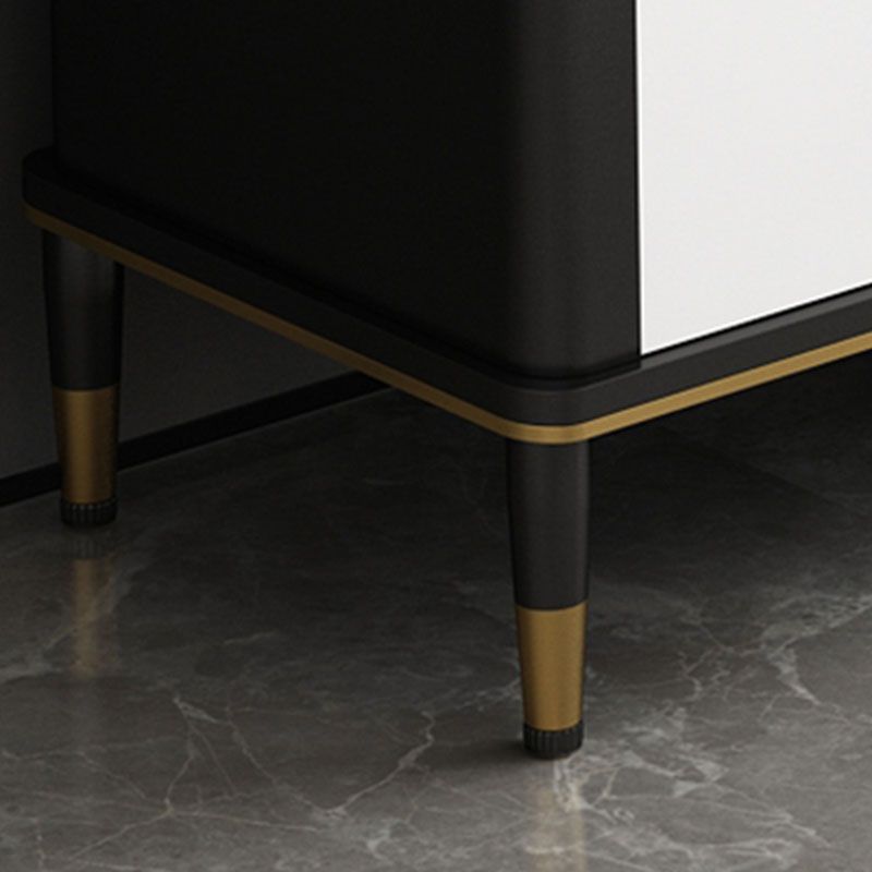 Console de meuble TV moderne, rangement ouvert, pour salon