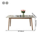 Mid-Century Sintered Stone Dining Table Gray Rectangle Dining Table for Kitchen Clearhalo ' dining_table' 'Dining Tables & Seating' 'Dining Tables' 'furn' 'furn_dining_table' 'Furniture' 'furniture_dining_table' 'Kitchen & Dining Furniture' 'kitchen&dining_furn' 'kitchen' 'kitchen_dining_table' 1200x1200_f4dcea39-321f-4df0-9585-7ad17611d0e5