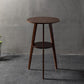 Simple Style Round Bar Table Wood Top Pub Table for Dining Room Clearhalo 'Bar Furniture' 'Bar Tables' 'bar_tables' 'furn' 'furn_bar_tables' 'Furniture' 'furniture_bar_tables' 'Kitchen & Dining Furniture' 1200x1200_f4ddba27-6409-4726-a0dc-4e3500971a0f