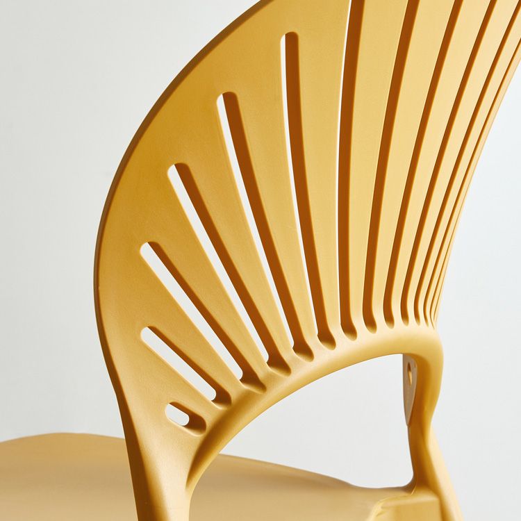 Scandinavian Plastic Dining Armless Chair Kitchen and Dining Room Side Chairs Clearhalo ' kitchen&dining_furn' 'Dining Chairs' 'Dining Tables & Seating' 'dining_chair' 'furn' 'furn_dining_chair' 'Furniture' 'furniture_dining_chair' 'Kitchen & Dining Furniture' 'kitchen' 1200x1200_f4de507d-a8c0-4ded-8576-72e2b5344b71