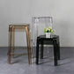Nordic Plastic Stackable Barstool Simple Indoor Tall Stool with Square Seat Clearhalo 'Bar Furniture' 'Bar Stools' 'bar_stools' 'furn' 'furn_bar_stools' 'furniture_bar_stools' 'Kitchen & Dining Furniture' 'kitchen&dining_furn' 'kitchen' 'kitchen_furn' Furniture' 1200x1200_f4e16f8a-f057-420d-9bb3-eb84a4209c67