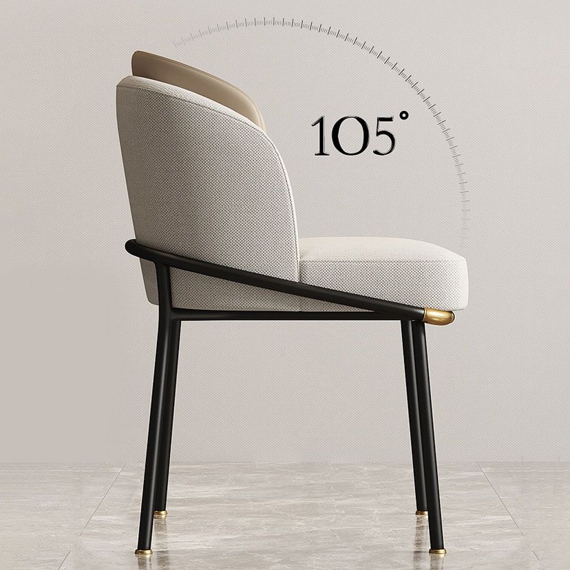 Modern Bedroom Parsons Side Chair Matte Finish Upholstered Dining Chair Clearhalo ' kitchen&dining_furn' 'Dining Chairs' 'Dining Tables & Seating' 'dining_chair' 'furn' 'furn_dining_chair' 'Furniture' 'furniture_dining_chair' 'Kitchen & Dining Furniture' 'kitchen' 1200x1200_f4e1fa68-4896-46ce-8abf-7169faab50dc