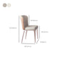 Kitchen Side Chair Metal Legs Upholstered Armless Dining Chair Clearhalo 'Dining Chairs' 'Dining Tables & Seating' 'dining_chair' 'furn' 'furn_dining_chair' 'Furniture' 'Kitchen & Dining Furniture' 1200x1200_f4e3fe2e-c8f3-4aa4-83cb-1584cc1a85a7