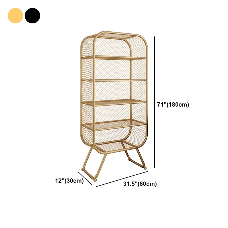 Closed Metal Bookcase Shelf Industrial Shelves for Study Room Clearhalo 'Bookcases' 'furn' 'furn_bookcases' 'Furniture' 'furniture_bookcases' 'kitchen' 'kitchen_bookcases' 'Living Room Furniture' 'Office Furniture' 1200x1200_f4e5b3b1-c362-49c2-8319-1572e87ca439