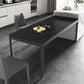 Modern Black Dining Table Rectangle Sintered Stone Table with 4 Legs for Kitchen Clearhalo ' dining_table' 'Dining Tables & Seating' 'Dining Tables' 'Furniture' 'furniture_dining_table' 'Kitchen & Dining Furniture' 'kitchen&dining_furn' 'kitchen' 'kitchen_dining_table' 1200x1200_f4e7475b-4627-47cf-bb52-e52cfe8e5288