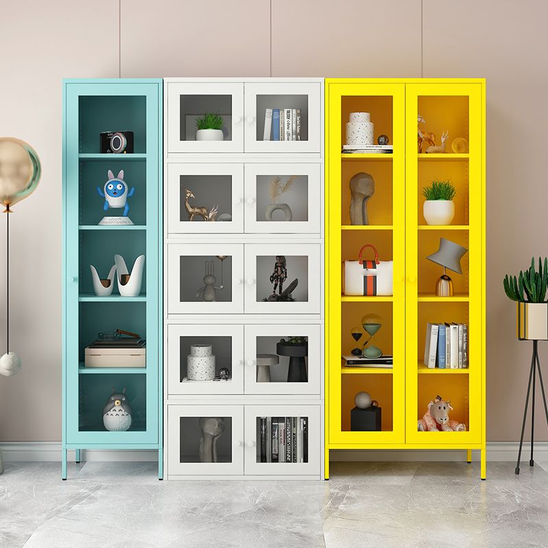 Scandinavian Style Bookcase with Door Shelf Bookcase for Home and Office Clearhalo 'Bookcases' 'furn' 'furn_bookcases' 'Furniture' 'furniture_bookcases' 'Office Furniture' 1200x1200_f4e84853-16d6-4c09-9114-f40c36002271