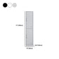 Modern Style Wardrobe Metal Wardrobe Closet with Lock,14.96" D x 16.54" W x 39.37" H