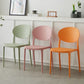 Contemporary Plastic Side Chair Open Back Kitchen Dining Room Chair Clearhalo 'Dining Chairs' 'Dining Tables & Seating' 'dining_chair' 'furn' 'furn_dining_chair' 'Furniture' 'furniture_dining_chair' 'Kitchen & Dining Furniture' 1200x1200_f4f10552-aa64-45e5-b411-77dcfa672427