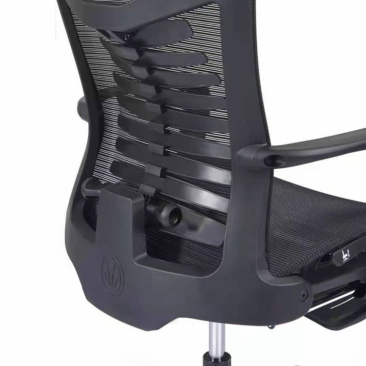 Armen inbegrepen Draaistoel Ergonomische bureaustoel met hoge rugleuning