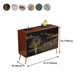 Modern Birch Wood Sideboard Simple Cabinets Dining Server for Living Room Clearhalo 'buffet_sideboard' 'Buffets & Sideboards' 'furn' 'furn_buffet_sideboard' 'Furniture' 'furniture_buffet_sideboard' 'Kitchen & Dining Furniture' 1200x1200_f4f3a12c-06b0-49d5-b956-5d6e74a05860