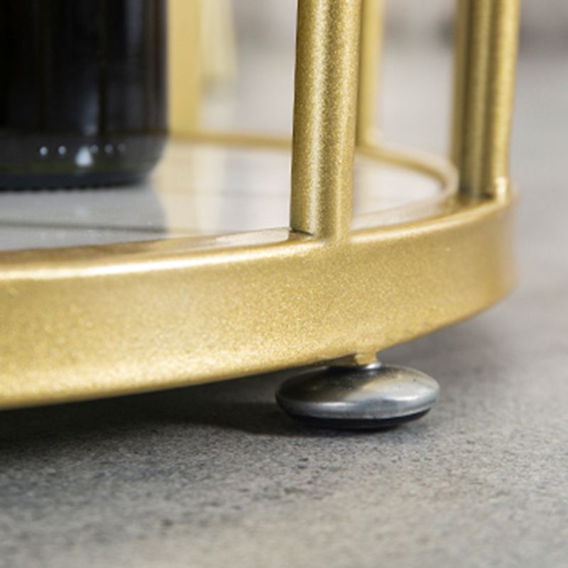 Faux Marble Bistro Bar Table Modern Gold Base Bar Table for Home Clearhalo 'Bar Furniture' 'Bar Tables' 'bar_tables' 'furn' 'furn_bar_tables' 'Furniture' 'Kitchen & Dining Furniture' 1200x1200_f4f8b4e2-3616-4adf-88b0-04644dd8eafa