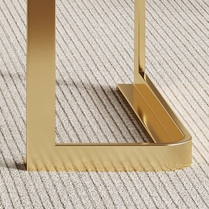 Modern Stone Office Desk Rectangular Shape Task Desk with 2-Drawers in White/Grey Clearhalo 'furn' 'furn_office_desk' 'Furniture' 'Office Desks' 'Office Furniture' 'office_desk' 1200x1200_f4fa01ad-6ffe-4942-93d2-3d344f3d6393