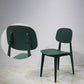 Scandinavian Stackable Dining Side Chair Plastic Armless Dining Chairs