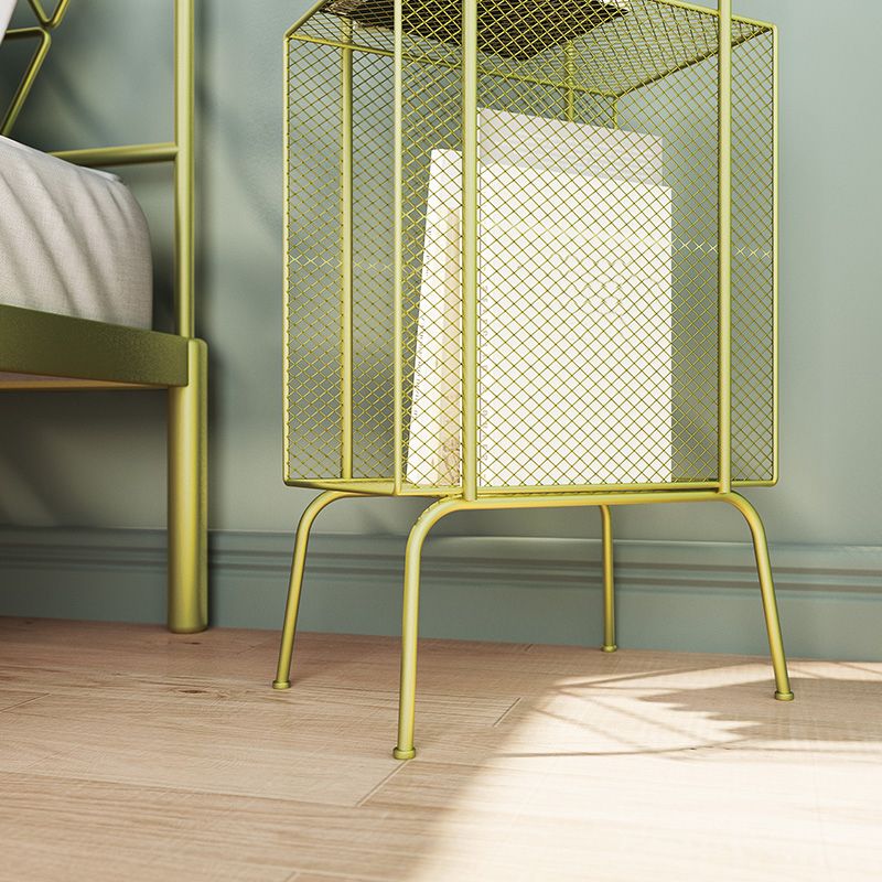 12,5 "w x 27,5" h tavolo da tavolo moderno comodino tavolo da notte di ferro per soggiorno