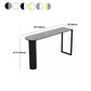 Specialty Pub Table Glam Double Pedestal Bar Height Bar Table for Living Room