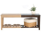 Rectangle 11.8" Wide Seating Bench Solid Wood Entryway Bench Clearhalo 'Benches' 'Chairs & Seating' 'furn' 'furn_benches' 'Furniture' 'Living Room Furniture' 1200x1200_f502f6a1-fc63-4d28-9ffa-2c247b5d4b65