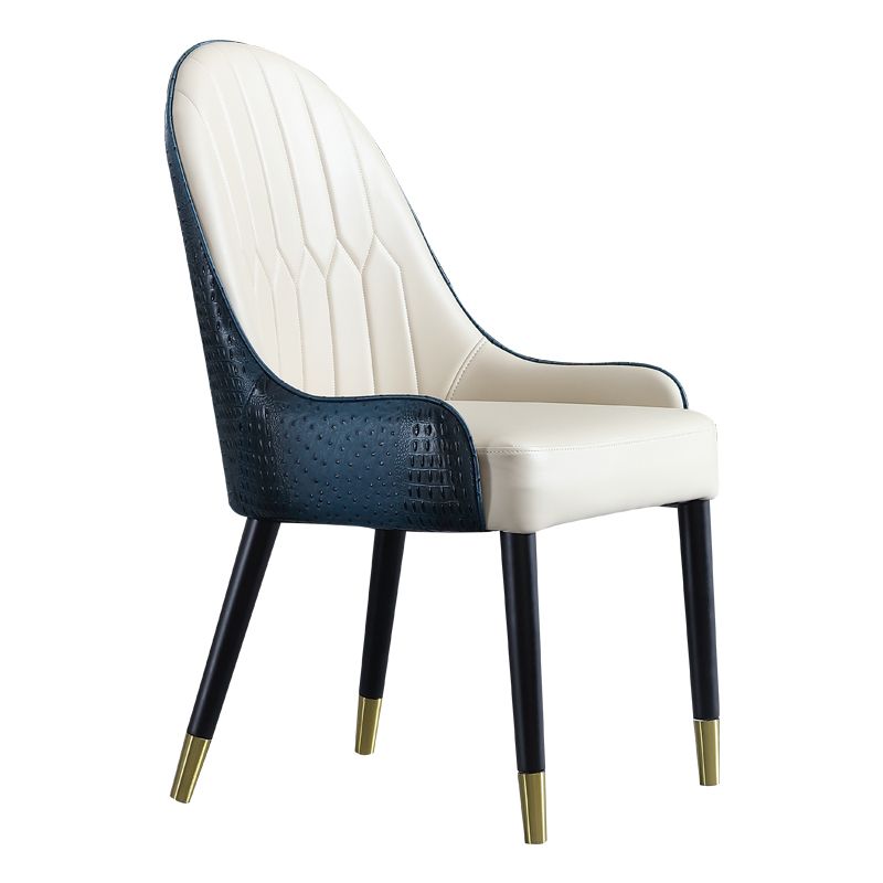 Nordic Glam Style Dining Chairs Wooden Dining Arm Side Chair for Kitchen Clearhalo ' kitchen&dining_furn' 'Dining Chairs' 'Dining Tables & Seating' 'dining_chair' 'furn' 'furn_dining_chair' 'Furniture' 'furniture_dining_chair' 'Kitchen & Dining Furniture' 'kitchen' 1200x1200_f507b2a8-260c-4a8b-9140-1424d57ee9ea