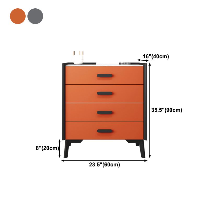 24" Wide Engineered Wood Sideboard Modern Stone Countertop Dining Buffet with Drawer Clearhalo 'buffet_sideboard' 'Buffets & Sideboards' 'Furniture' 'furniture_buffet_sideboard' 'Kitchen & Dining Furniture' 1200x1200_f508b2a1-74f3-4a69-8486-66342741c3da