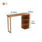 Nordic Glam Wooden Bar Counter Table Rectangle Dining Table for Kitchen Clearhalo 'Bar Furniture' 'Bar Tables' 'bar_tables' 'furn' 'furn_bar_tables' 'Furniture' 'furniture_bar_tables' 'Kitchen & Dining Furniture' 1200x1200_f509fcd9-e23a-41bc-b323-fe11c7c47763