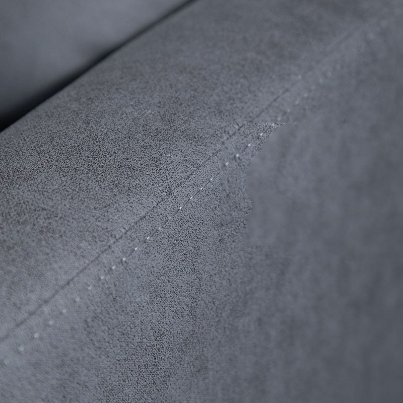 Square Arm Loose Back Sofa 2/3-Seater Nordic Leather Single Cushion Sofa