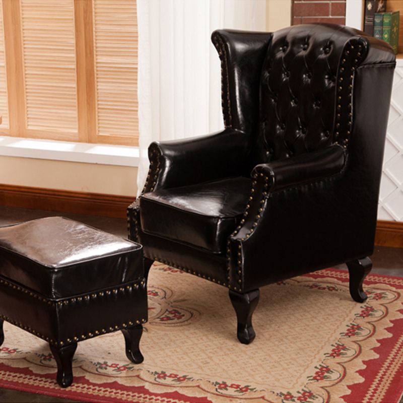 Chaise de baignade à armes roulées modernes du milieu du siècle