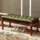 Rectangle 15.7" Wide Entryway Bench Traditional Upholstered Seating Bench with Nailheads Clearhalo 'Benches' 'Chairs & Seating' 'furn' 'furn_benches' 'Furniture' 'Living Room Furniture' 1200x1200_f518d179-87a2-4865-a792-7ee8b1eaa094