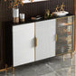 Stone contemporanee sideboard regolabili ripiani per sala da pranzo sideboard