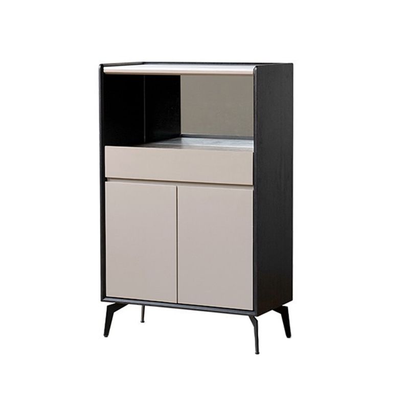 Mobile moderno per pavimenti per pavimento in legno massiccio con illuminazione