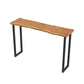 Industrial Style Solid Wood Bar Table Rectangle Bar Dining Table for Indoor Clearhalo 'Bar Furniture' 'Bar Tables' 'bar_tables' 'furn' 'furn_bar_tables' 'Furniture' 'Kitchen & Dining Furniture' 1200x1200_f51ef0f6-6917-47fe-84d3-7a771d858c12