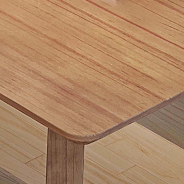 Tavolo da pranzo in legno in legno in legno tradizionale tavolo da rettangolo di lusso con base a slitta