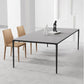 Medieval Modern Sintered Stone Table Rectangle Table with Metal 4 Legs Clearhalo ' dining_table' 'Dining Tables & Seating' 'Dining Tables' 'Furniture' 'furniture_dining_table' 'Kitchen & Dining Furniture' 'kitchen&dining_furn' 'kitchen' 'kitchen_dining_table' 1200x1200_f522068f-e153-4402-a4eb-d95a34817cb2