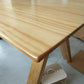 Rectangle Wood Color Dining Table Pine Solid Wood Table Modern with 4 Legs Clearhalo ' dining_table' 'Dining Tables & Seating' 'Dining Tables' 'furn' 'furn_dining_table' 'Furniture' 'furniture_dining_table' 'Kitchen & Dining Furniture' 'kitchen&dining_furn' 'kitchen' 'kitchen_dining_table' 1200x1200_f522e9ce-4c0a-48e1-b155-3202194e2a81