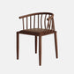 Modern wood-like dining chair armrest-free PU leather dining chair home Clearhalo ' kitchen&dining_furn' 'Dining Chairs' 'Dining Tables & Seating' 'dining_chair' 'furn' 'furn_dining_chair' 'Furniture' 'furniture_dining_chair' 'Kitchen & Dining Furniture' 'kitchen' 1200x1200_f525394f-5b4e-4492-9331-5a3e7c3a76d3