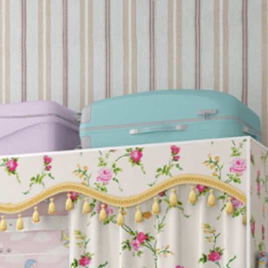 Modern Style Wardrobe Metal 1-Door Wardrobe Closet with Legs