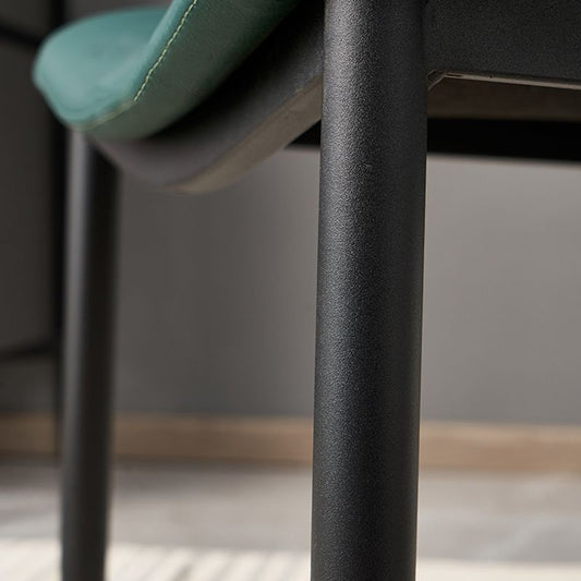 Modern Leather Restaurant Side Chair Matte Finish Open Back Dining Chair (Set of 2) Clearhalo ' kitchen&dining_furn' 'Dining Chairs' 'Dining Tables & Seating' 'dining_chair' 'furn' 'furn_dining_chair' 'Furniture' 'furniture_dining_chair' 'Kitchen & Dining Furniture' 'kitchen' 1200x1200_f5275ac7-54f8-406a-a6ea-2fb398b7478a