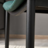 Modern Leather Restaurant Side Chair Matte Finish Open Back Dining Chair (Set of 2) Clearhalo ' kitchen&dining_furn' 'Dining Chairs' 'Dining Tables & Seating' 'dining_chair' 'furn' 'furn_dining_chair' 'Furniture' 'furniture_dining_chair' 'Kitchen & Dining Furniture' 'kitchen' 1200x1200_f5275ac7-54f8-406a-a6ea-2fb398b7478a