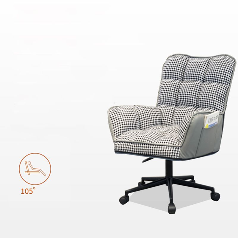 Chaise de bureau sans bras moderne sans chaise de bureau ergonomique pénible